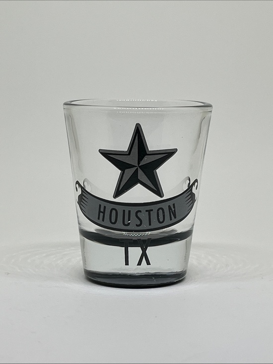 Other - Houston TX Black Star Shot Glass